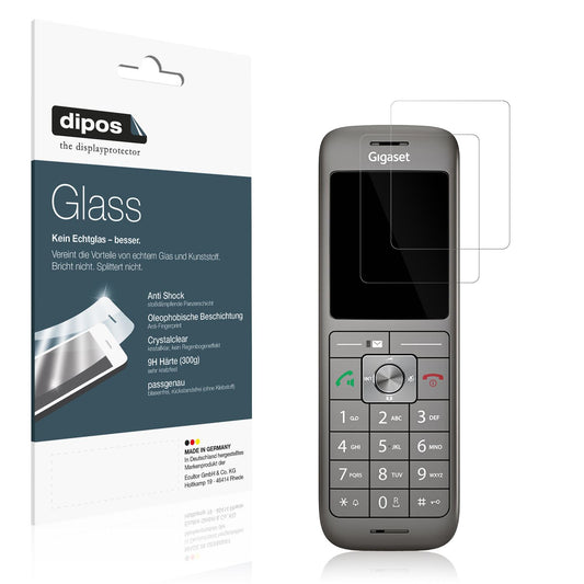 2x 9H Schutzfolie für Gigaset CL660HX Panzerfolie (1)