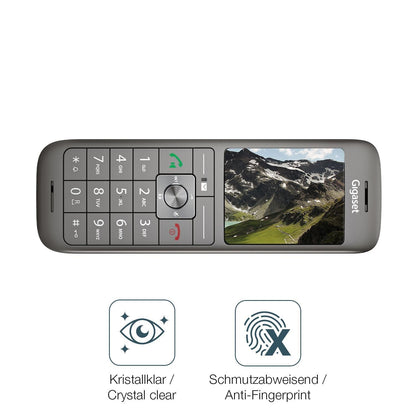 2x 9H Schutzfolie für Gigaset CL660HX Panzerfolie (5)