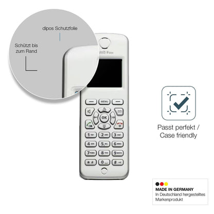 2x 9H Schutzfolie matt für FRITZ! FON M2 Dect Panz (6)