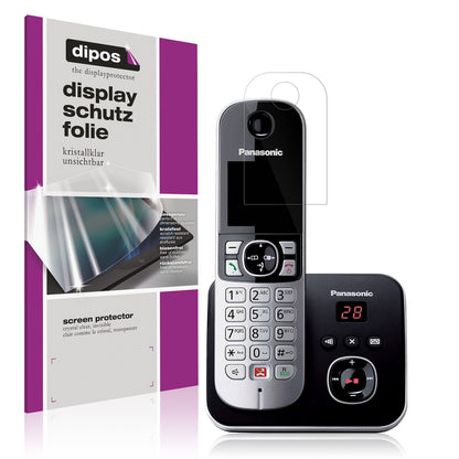 4x Schutzfolie klar für Panasonic KX-TG6861 Displa (1)