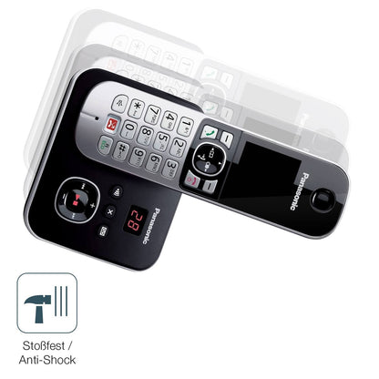 2x 9H Schutzfolie für Panasonic KX-TG6861 Panzerfo (4)
