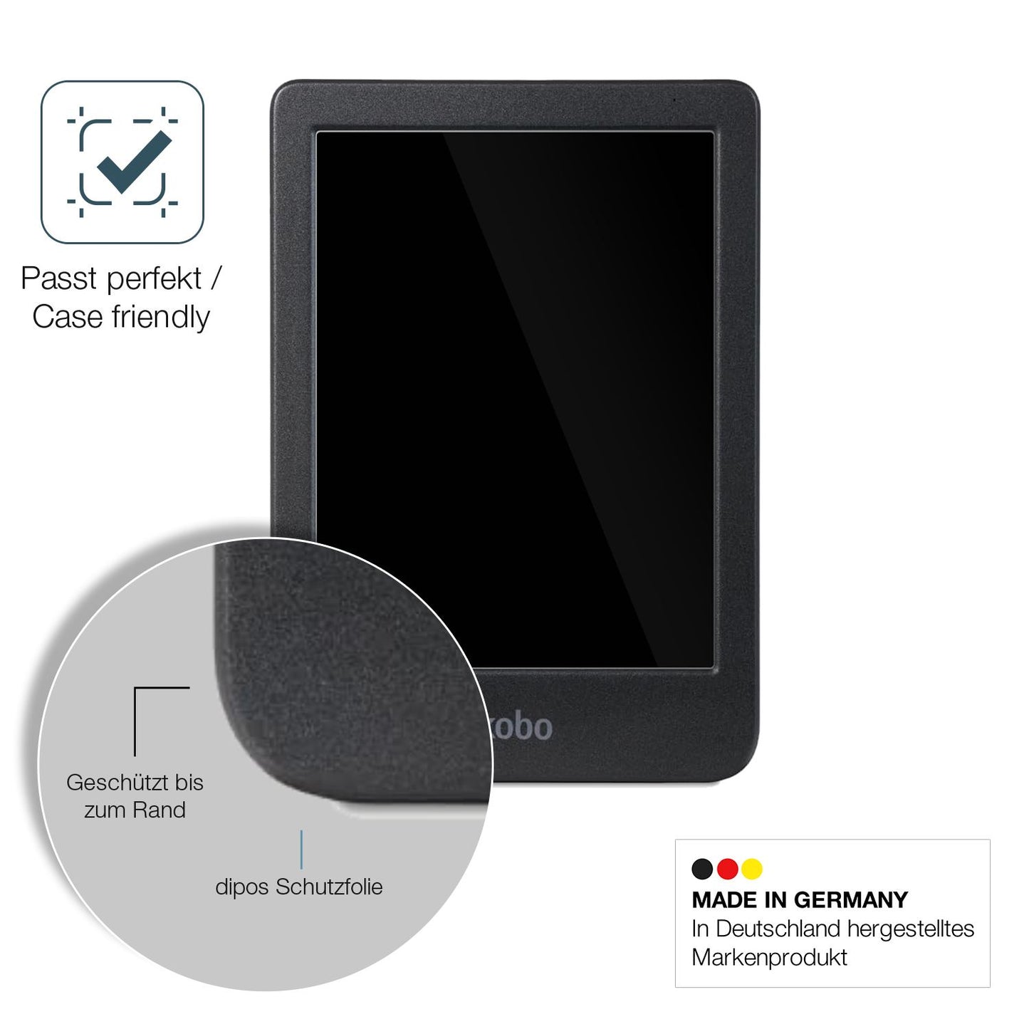 2x 9H Schutzfolie für Kobo Clara BW eReader Panzer (6)