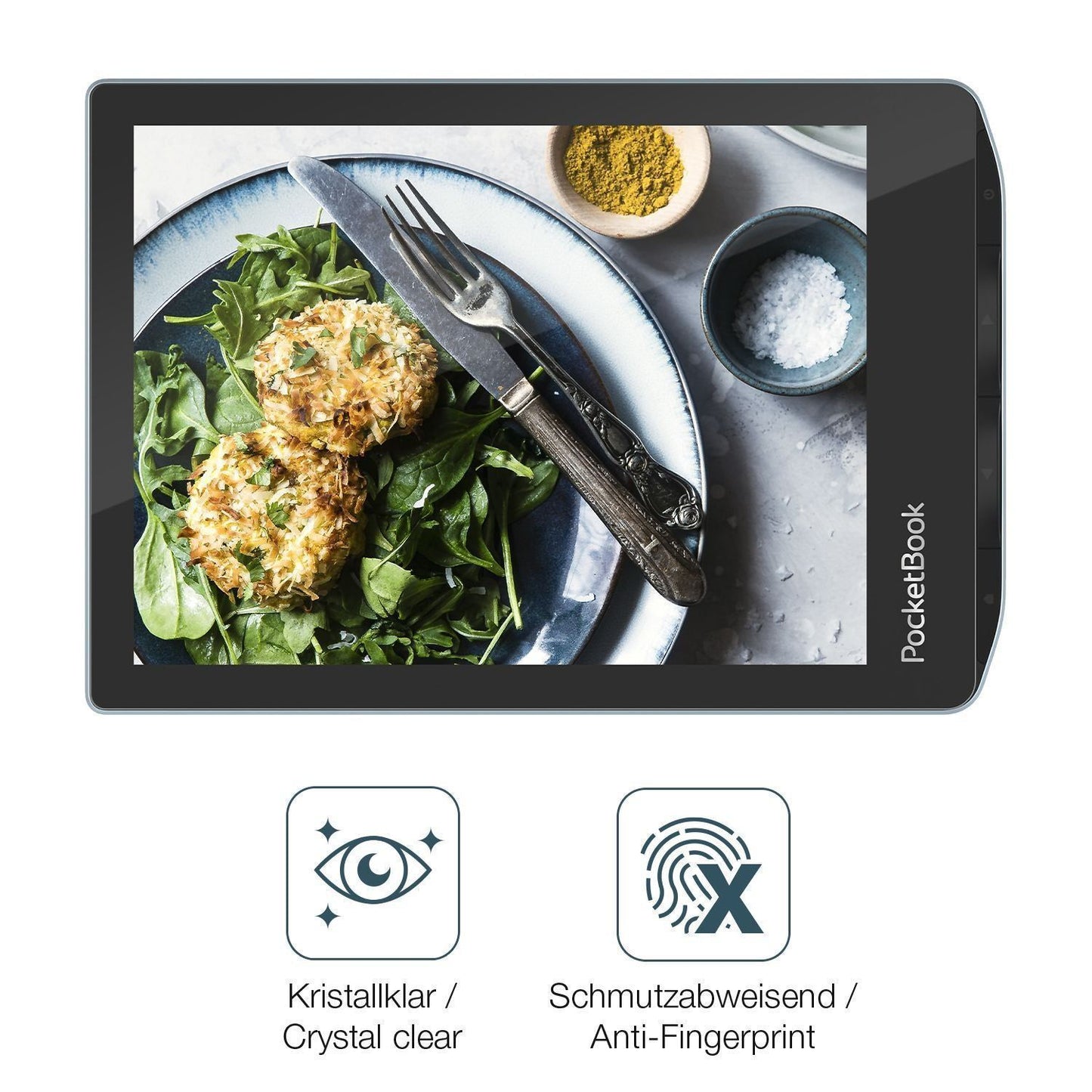 2x 9H Schutzfolie für PocketBook Ebook Verse Panze (5)