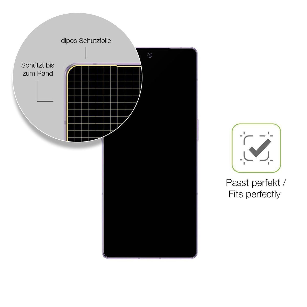 2x Full Cover Schutzfolie matt für Infinix Note 50 (6)