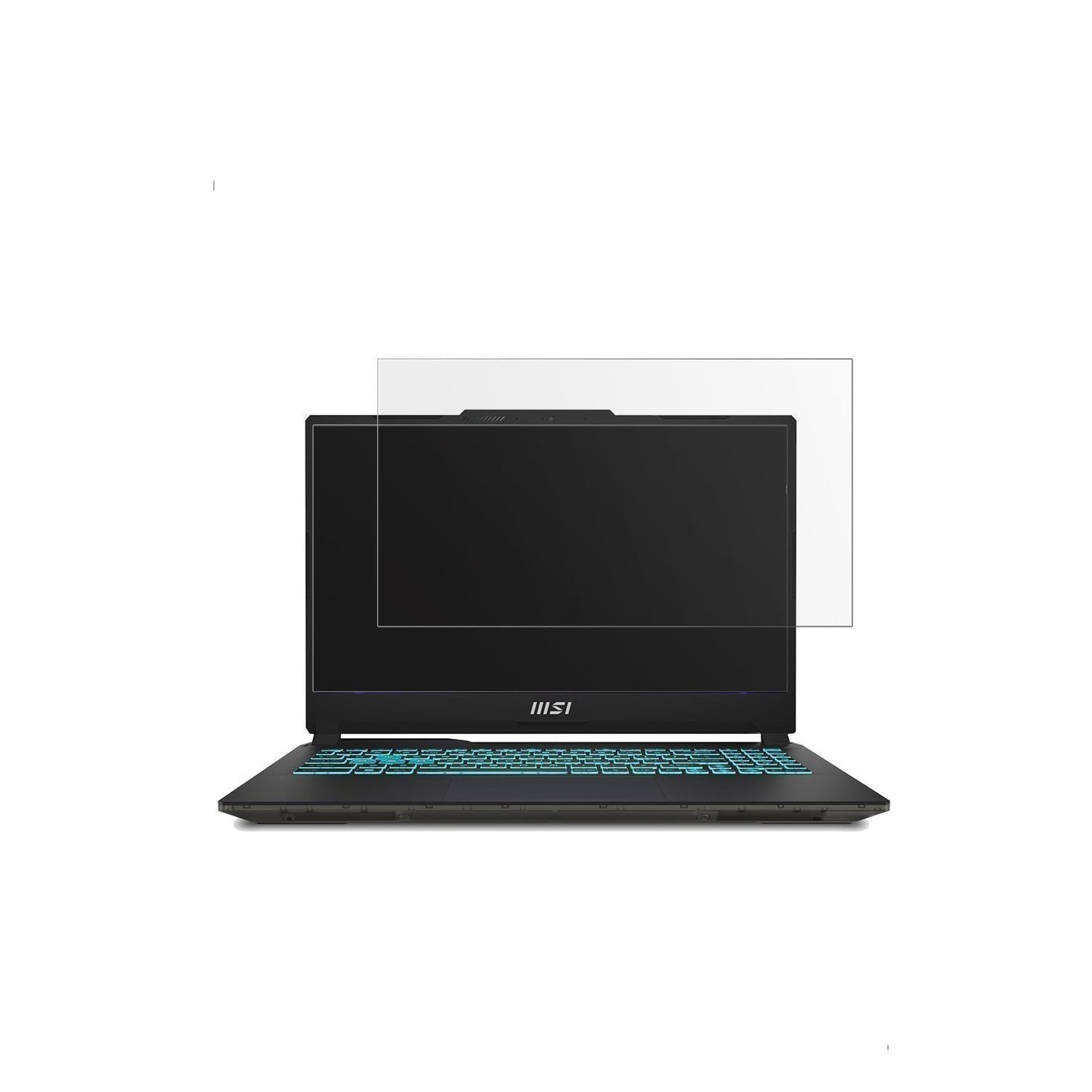 2x Schutzfolie matt für MSI Cyborg 15 Gaming Lapto (2)