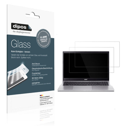 2x 9H Schutzfolie für Acer Aspire 3 Panzerfolie (1)