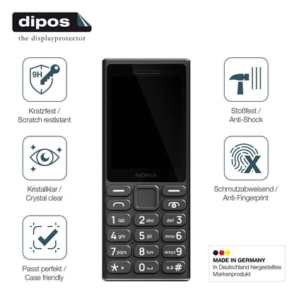 2x 9H Schutzfolie für Nokia 105 2024 Panzerfolie (7)