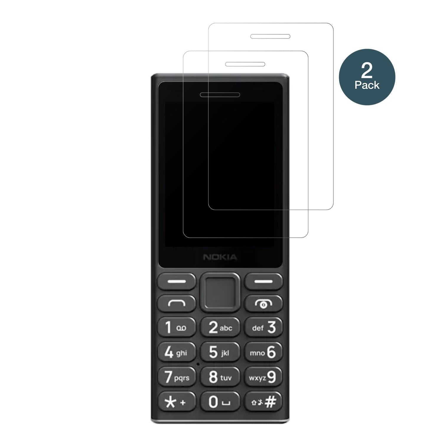 2x 9H Schutzfolie matt für Nokia 105 2024 Panzerfo (2)