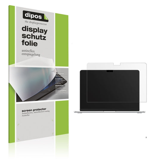 2x Schutzfolie matt für Apple MacBook Air 13 Zoll  (1)
