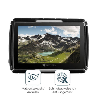 2x 9H Schutzfolie matt für Navitel G550 Moto 4.3 Z (5)