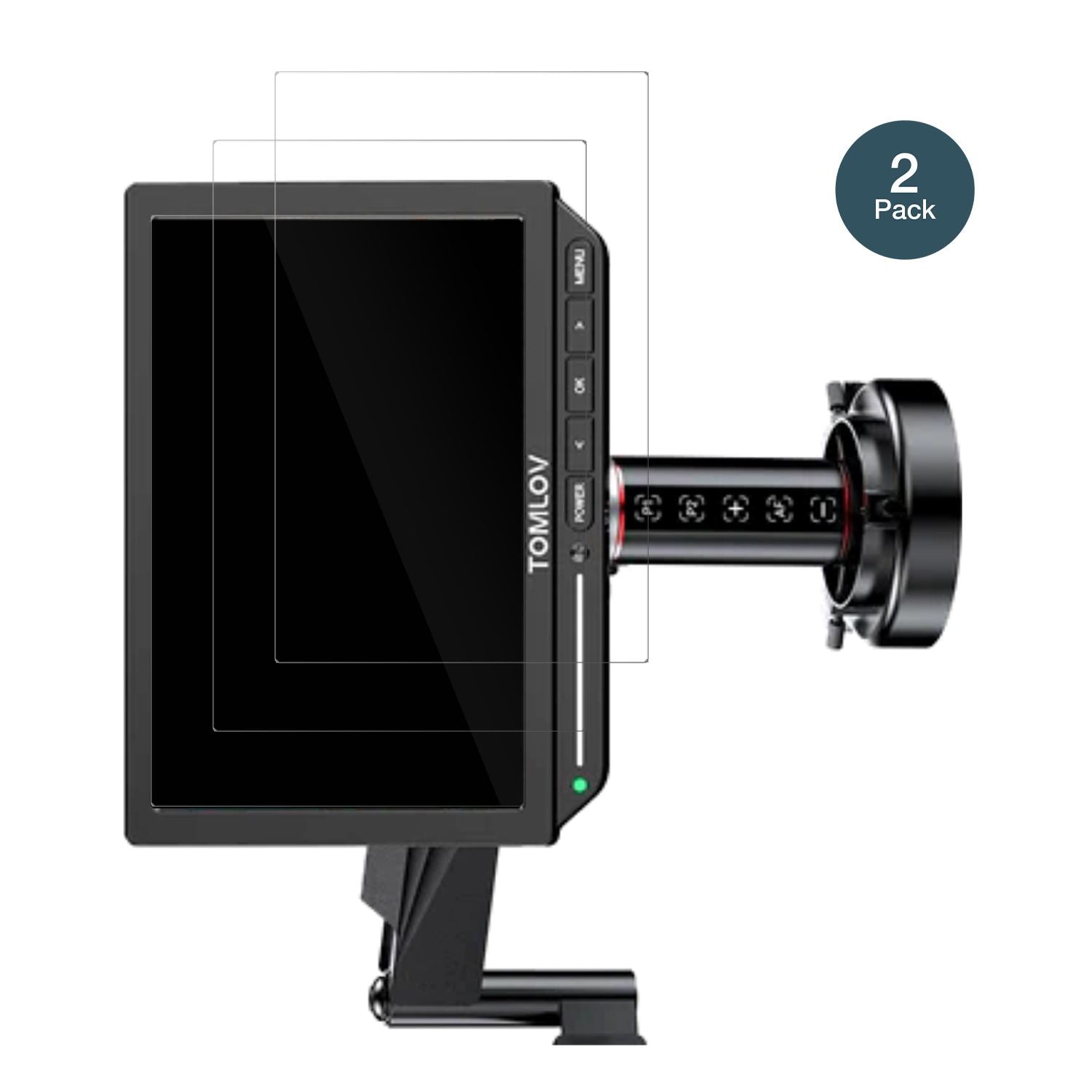 2x 9H Schutzfolie für Tomlov TM4K-4K FLEX Panzerfo (2)