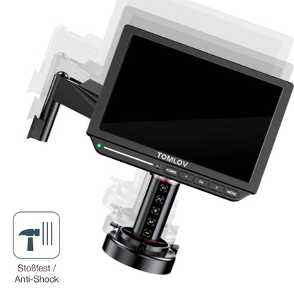 2x 9H Schutzfolie für Tomlov TM4K-4K FLEX Panzerfo (4)