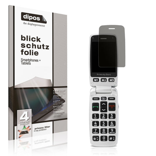 Blickschutzfolie für Doro Primo 413 matt Schutzfol (1)