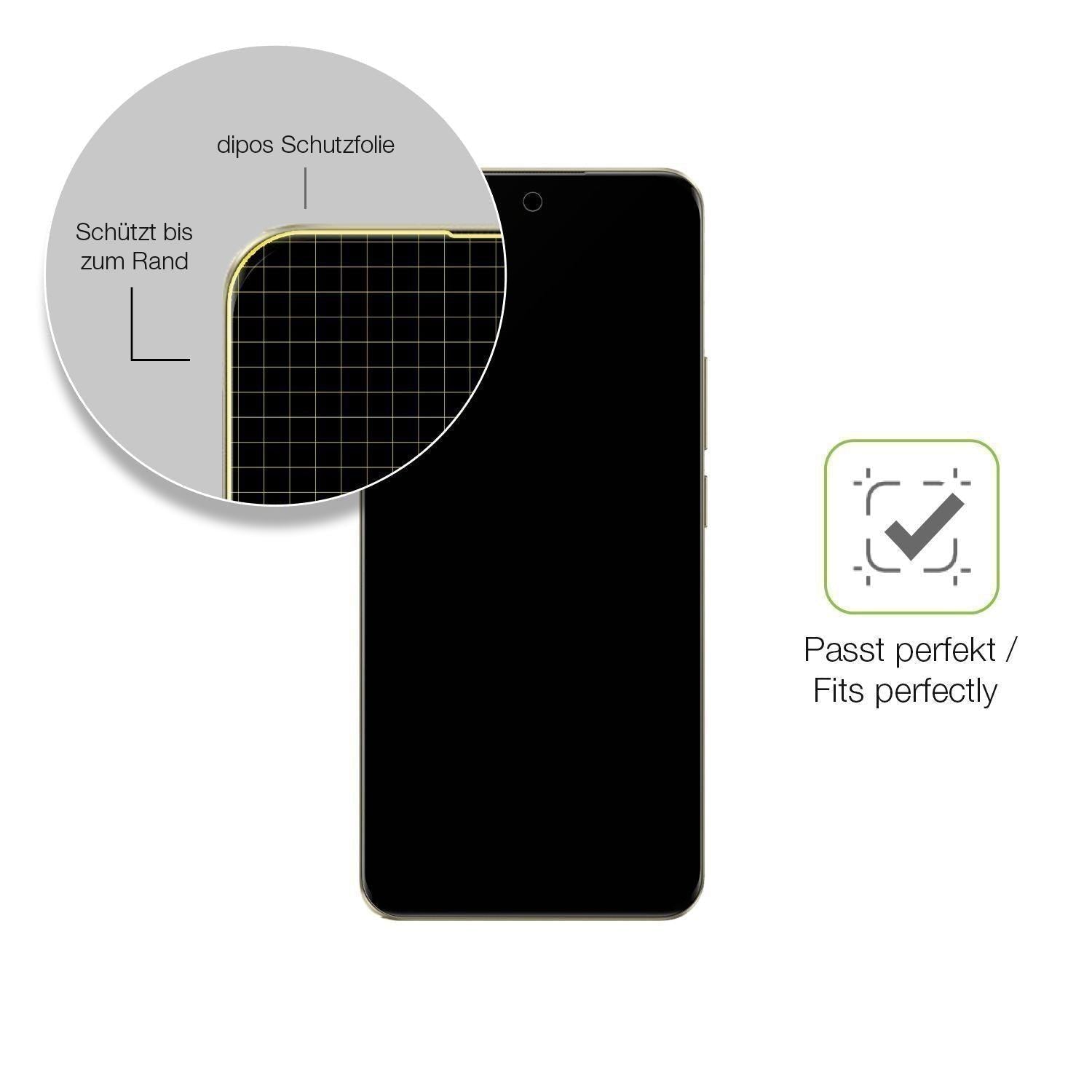 2x Full Cover Schutzfolie matt für Realme 14 Pro L (6)