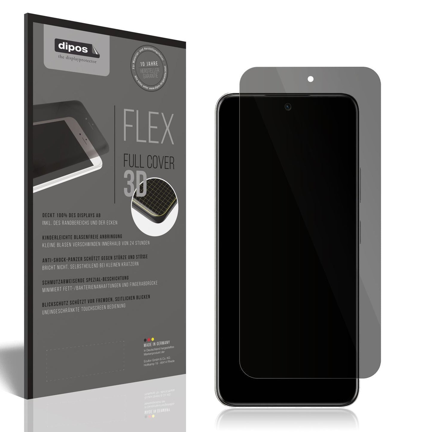 Full Cover Privacy Blickschutzfolie für Infinix No (1)