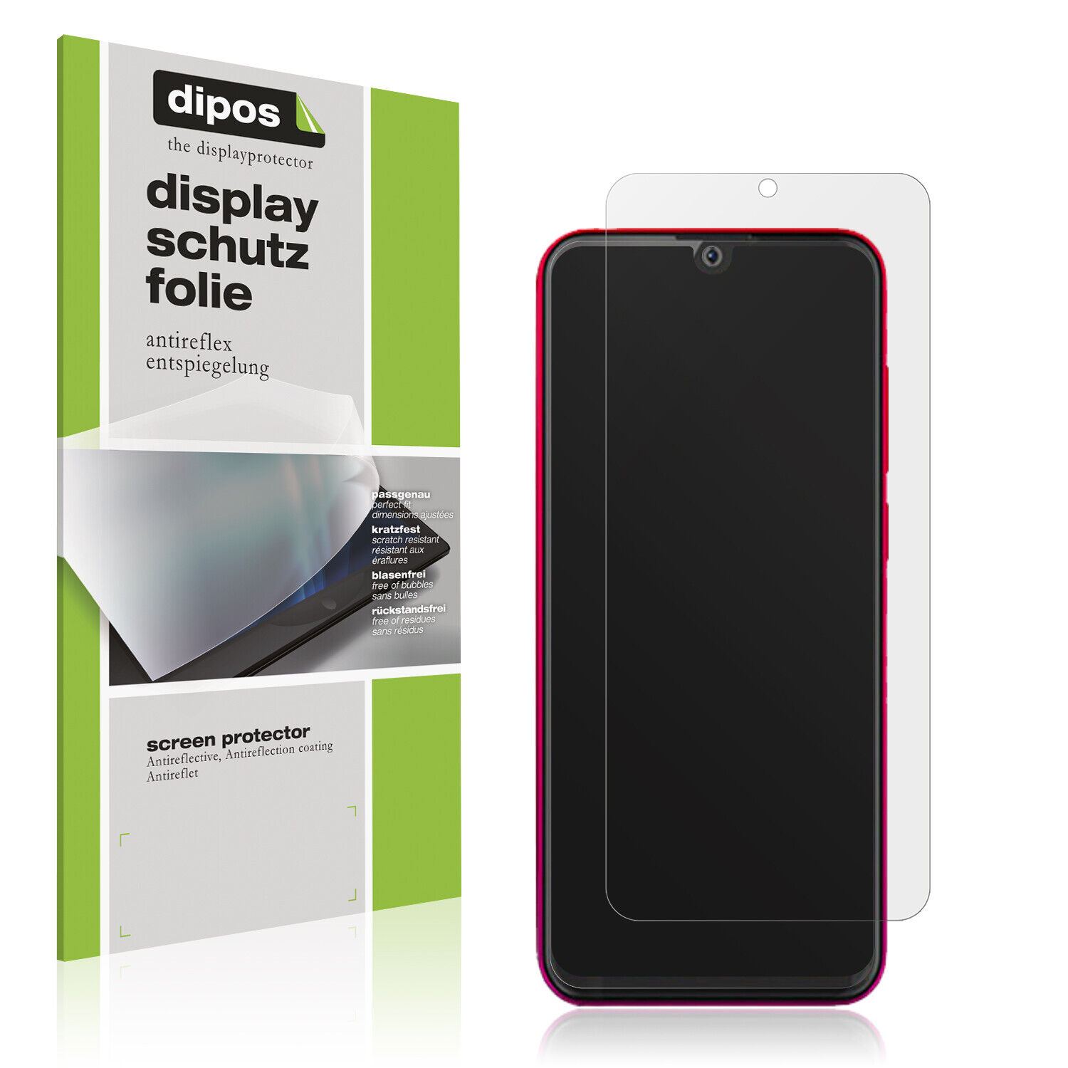 5x Schutzfolie matt für Walton Primo N5 Display-Sc (1)