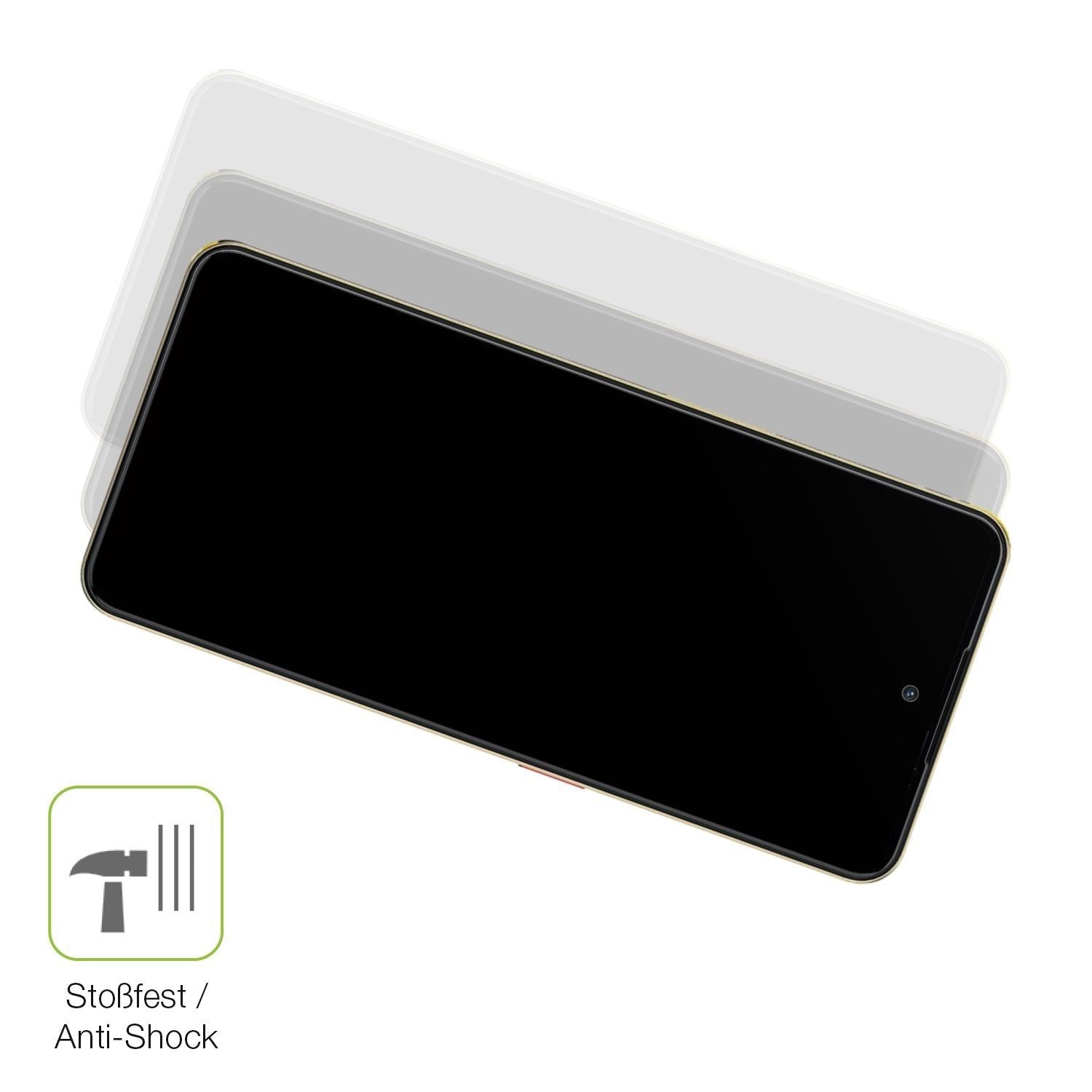 2x Full Cover Schutzfolie matt für ZTE Nubia Neo 3 (4)