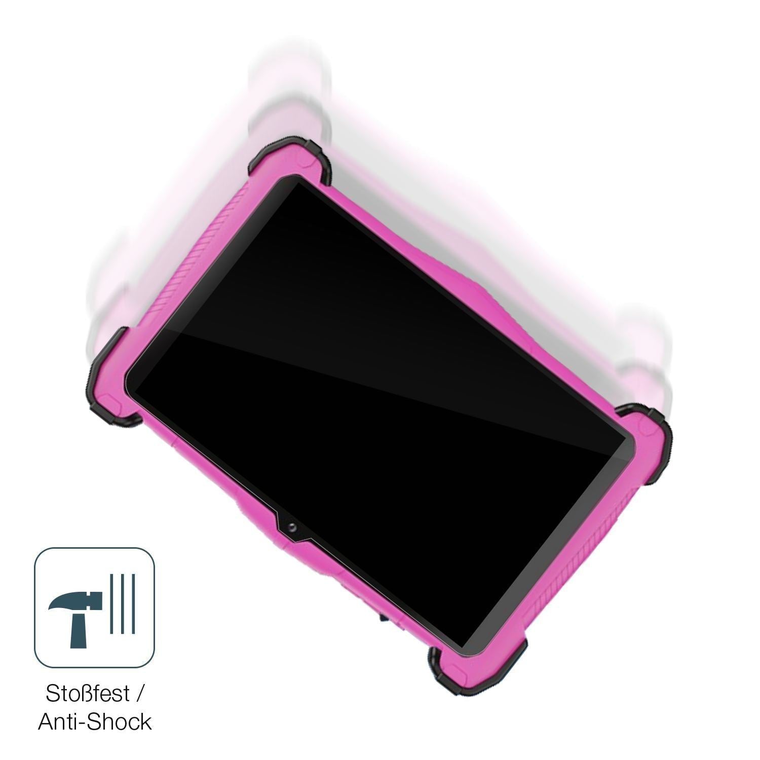 2x 9H Schutzfolie für Semeakoko 7 Zoll Kids Tablet (4)