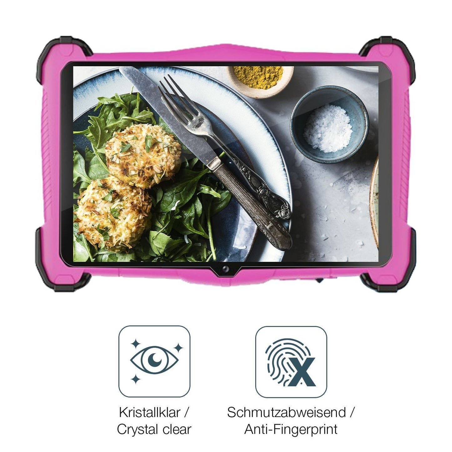 2x 9H Schutzfolie für Semeakoko 7 Zoll Kids Tablet (5)