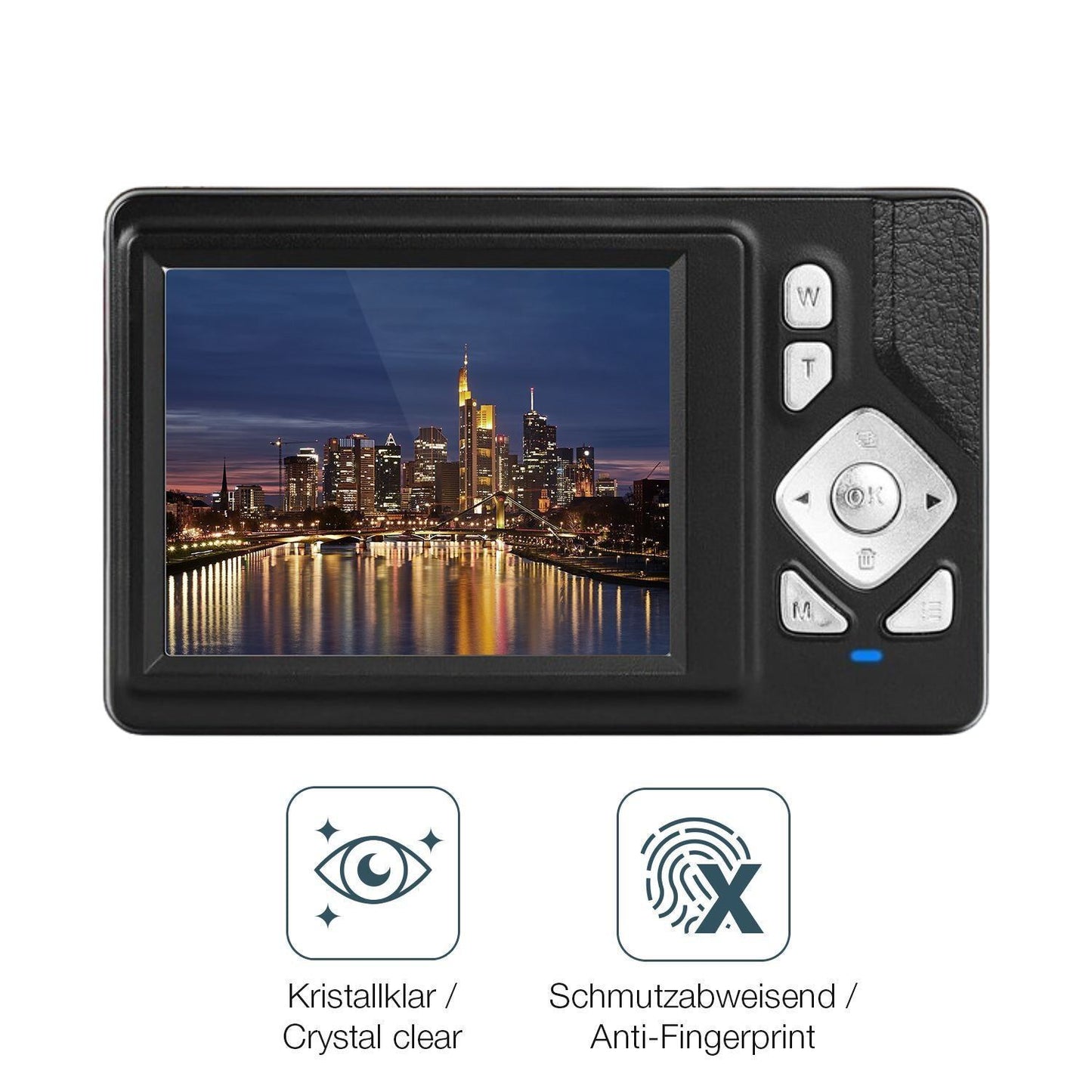 2x 9H Schutzfolie für HERBYD CD-W8 Digitalkamera P (5)