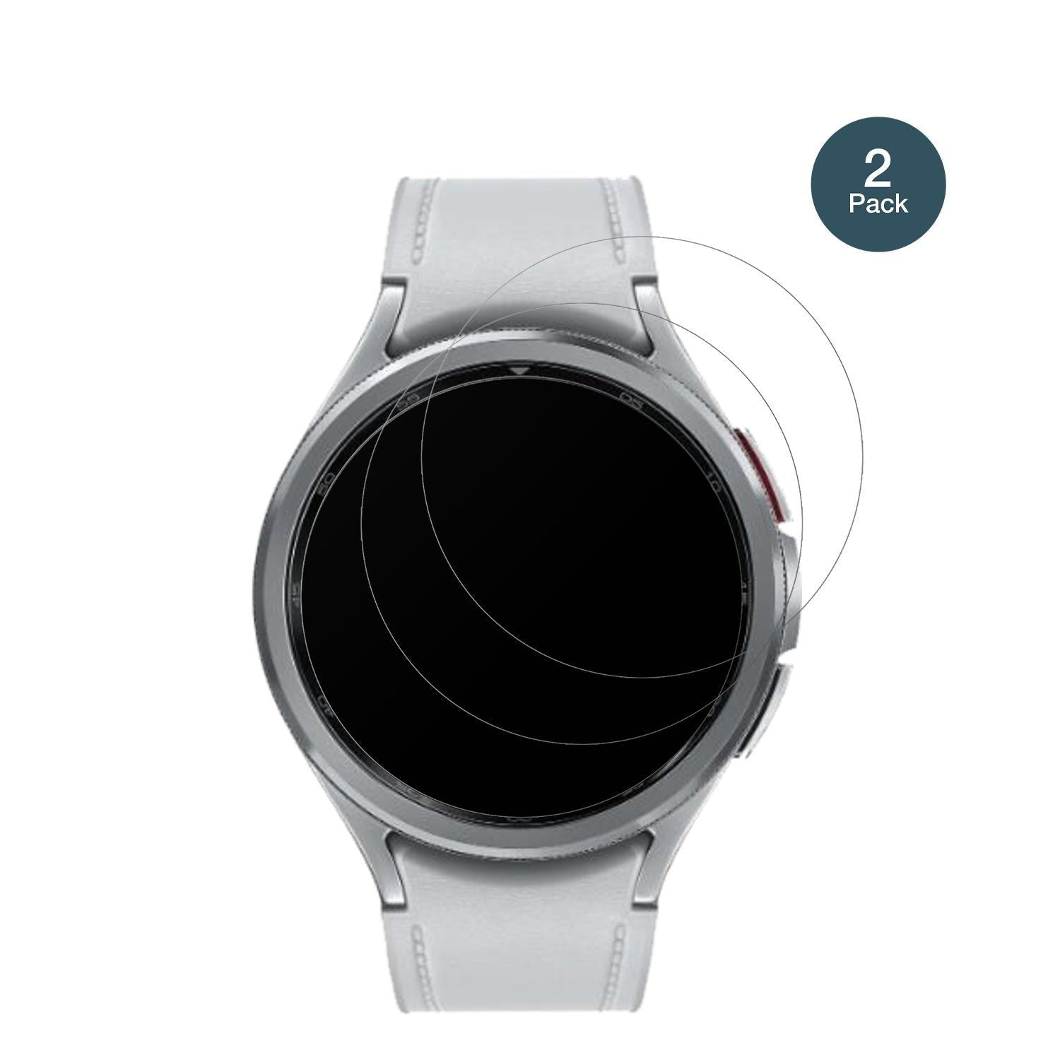 2x 9H Schutzfolie matt für Samsung Galaxy Watch 6  (2)