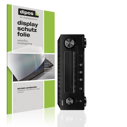 2x Schutzfolie matt für Denon DRA-800H Display-Sch (1)