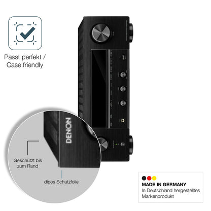 2x 9H Schutzfolie für Denon DRA-800H Panzerfolie (6)