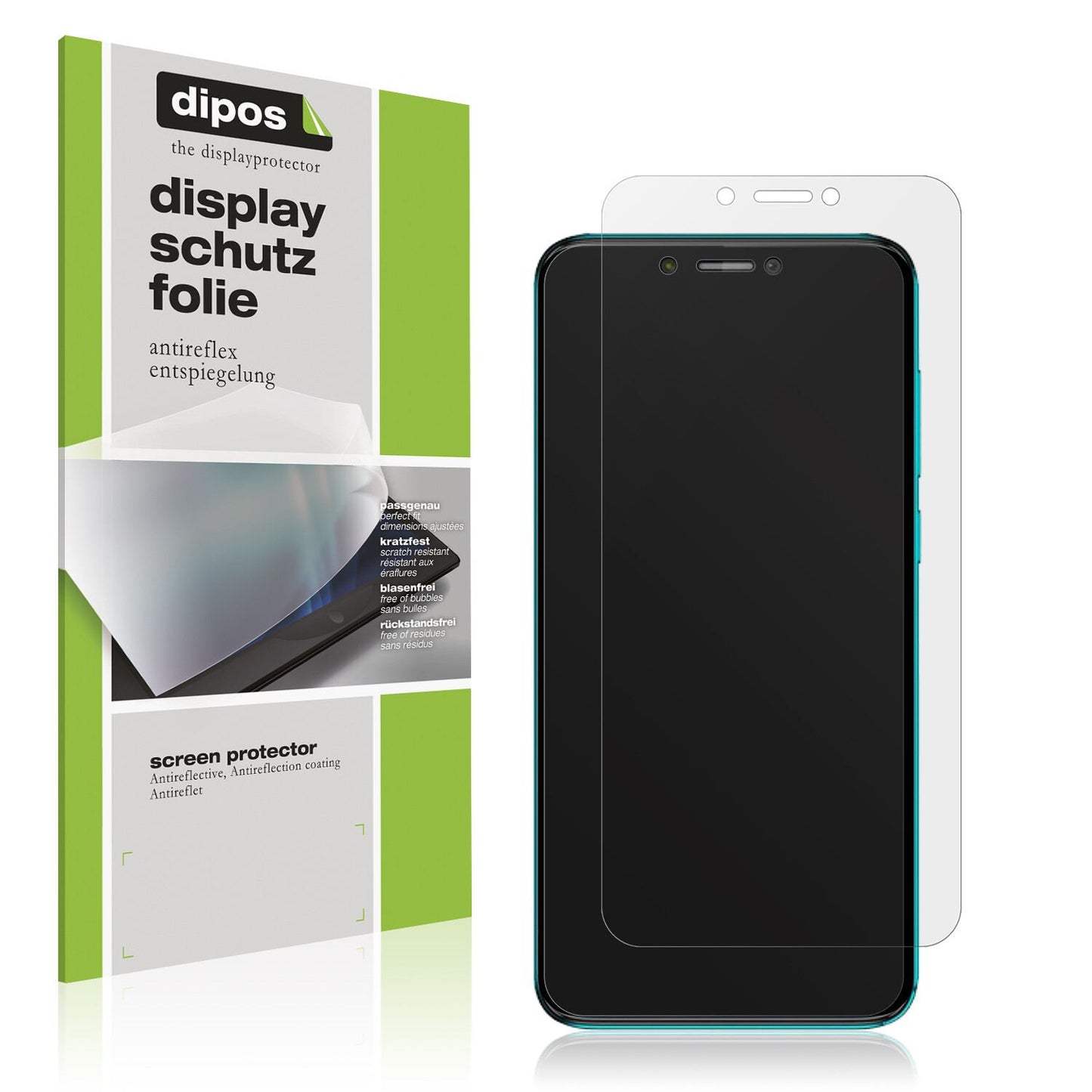 2x Schutzfolie matt für Walton Primo EF10 Display- (1)