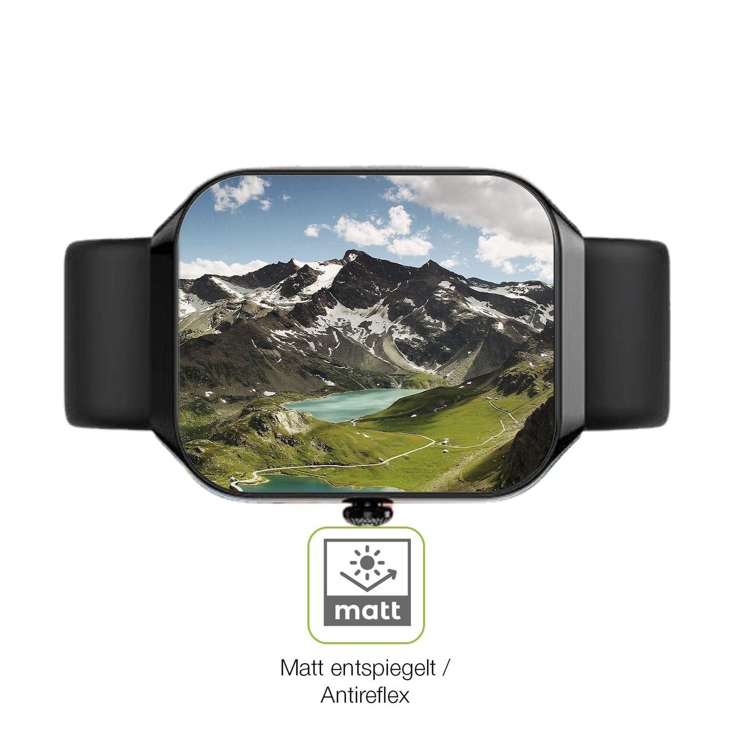 2x Full Cover Schutzfolie matt für EMAVO SMW5 1.96 (5)