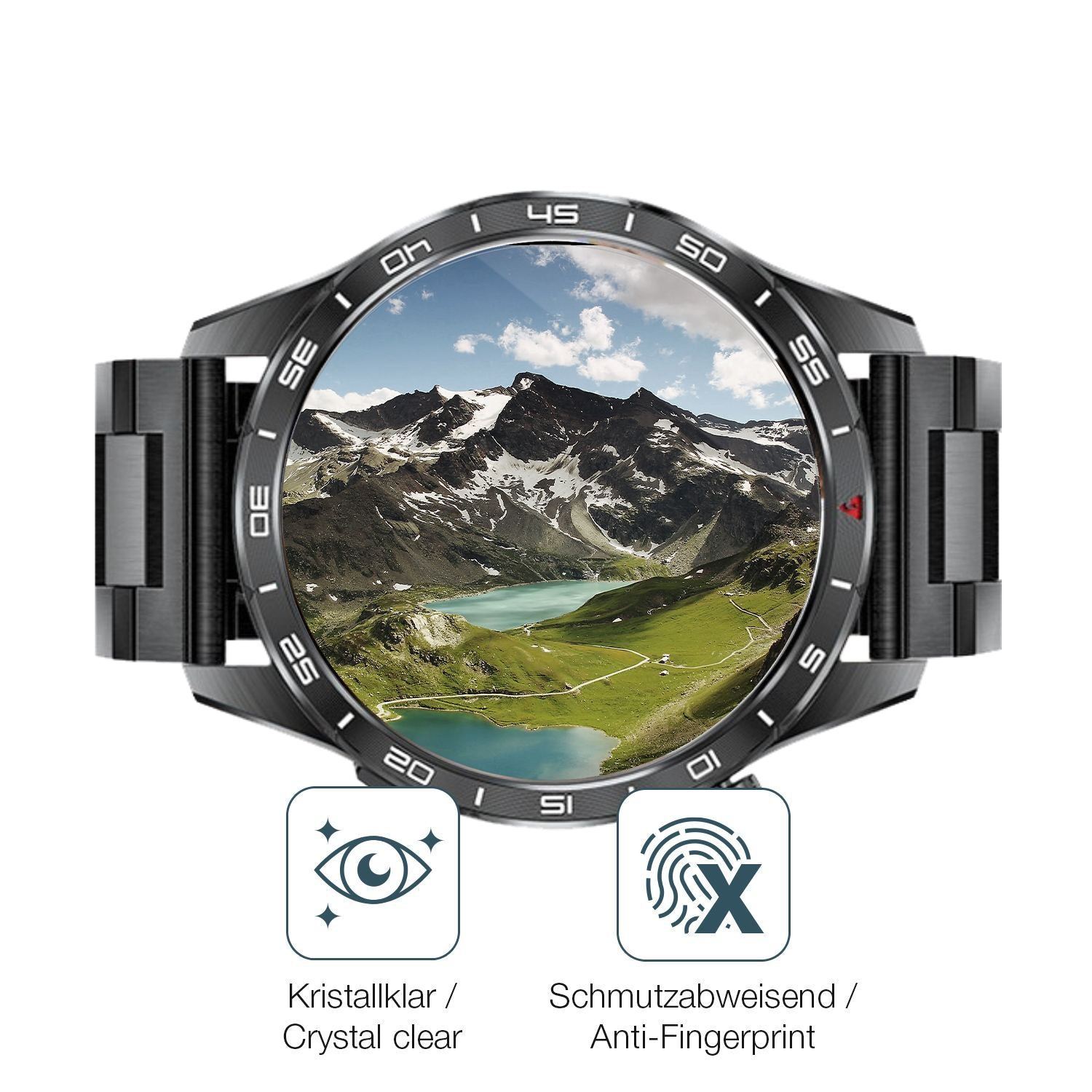 6x Schutzfolie klar für Esfoe ZC-EF9-A 2.13 Zoll D (4)