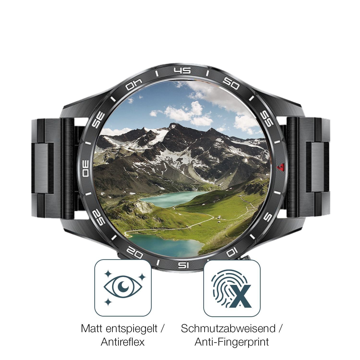 2x 9H Schutzfolie matt für Esfoe ZC-EF9-A 2.13 Zol (5)