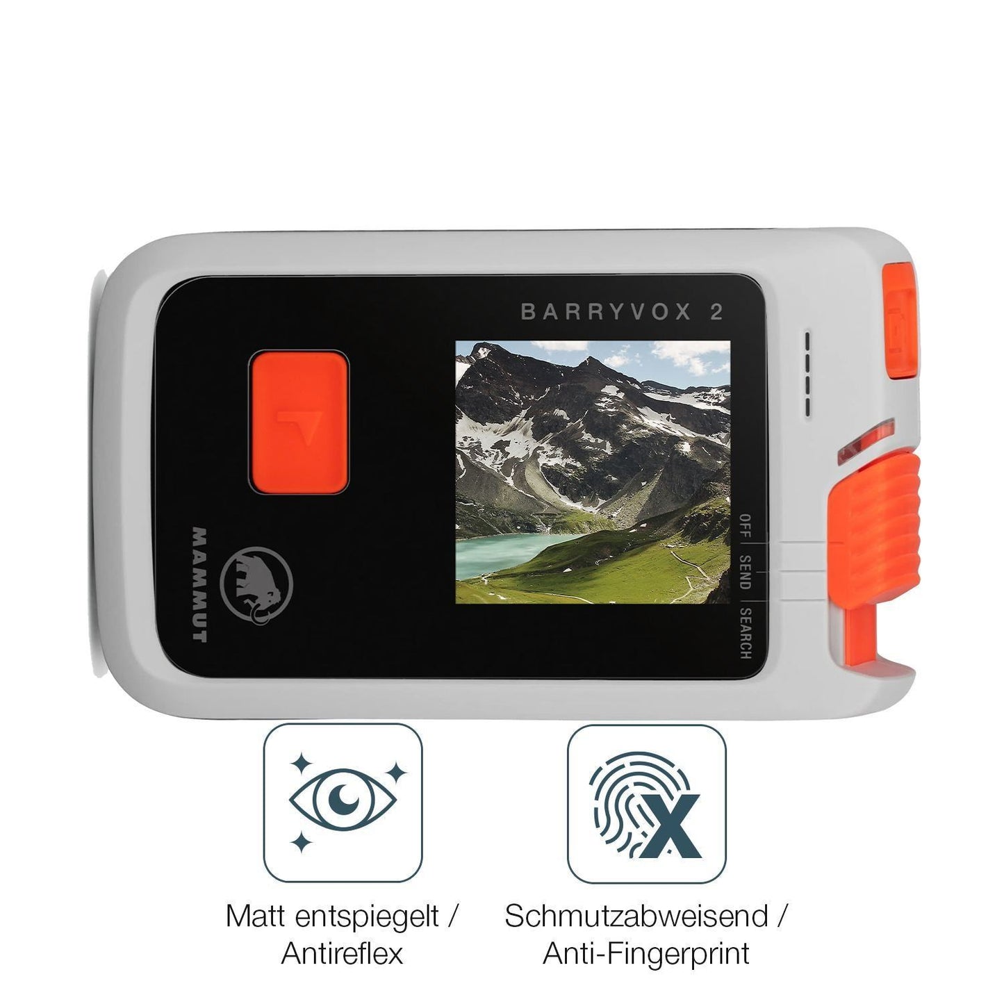 4x Schutzfolie matt für Mammut Barryvox 2 Display- (4)