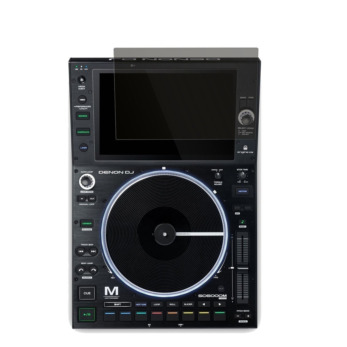 Blickschutzfolie für Denon DJ SC6000M Prime matt S (2)