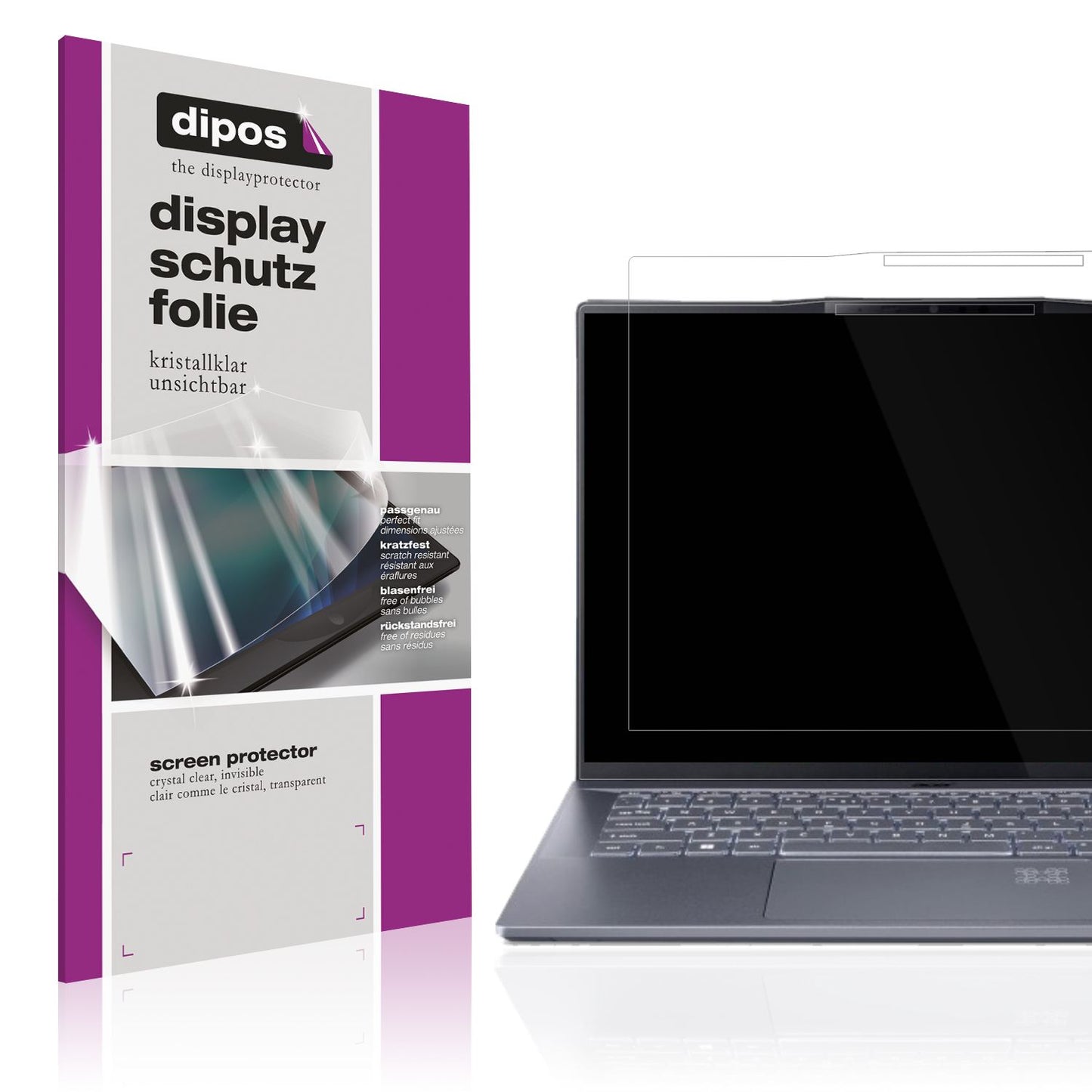 2x Schutzfolie klar für Acer Swift AI 14 SF14-11 D (1)