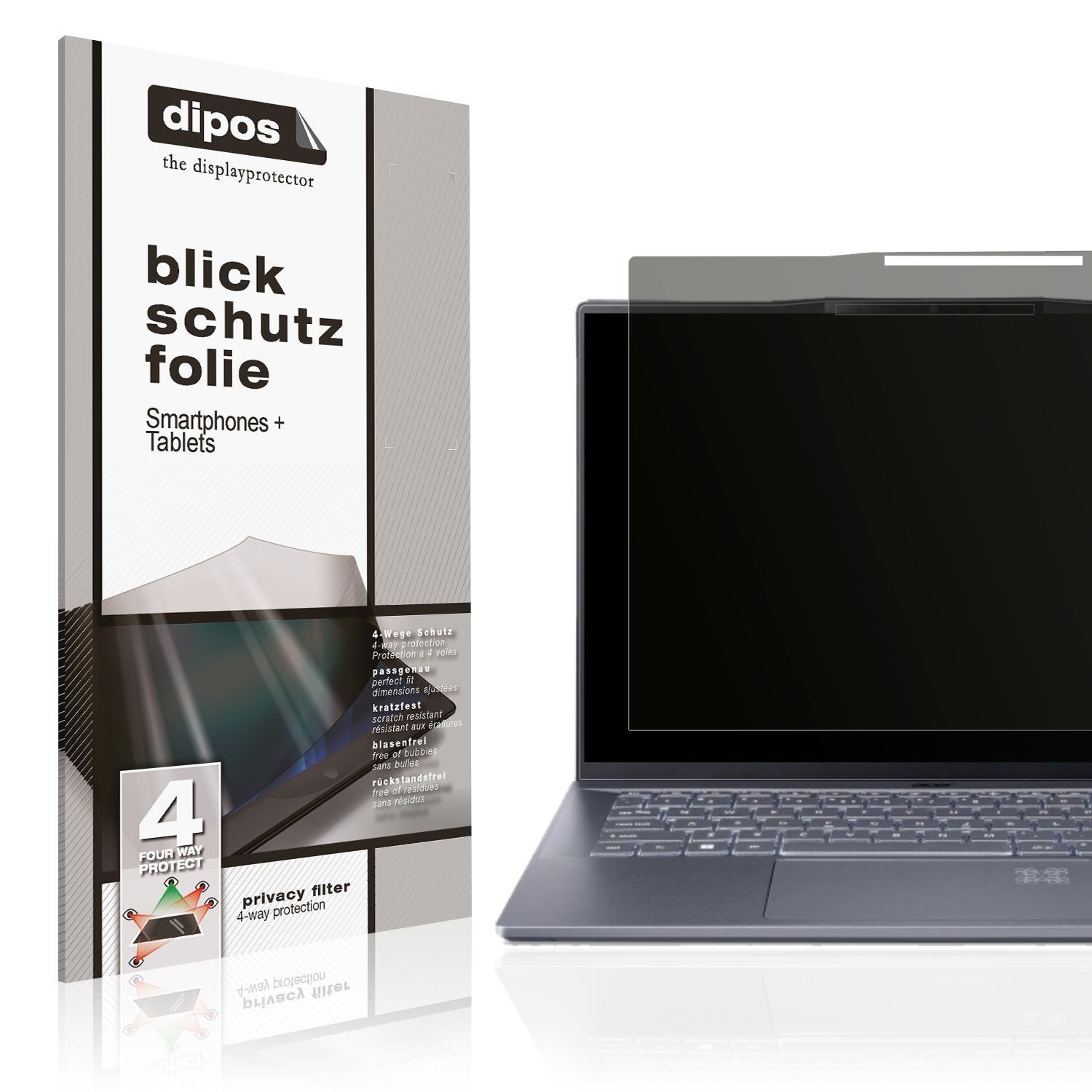 Blickschutzfolie für Acer Swift AI 14 SF14-11 matt (1)