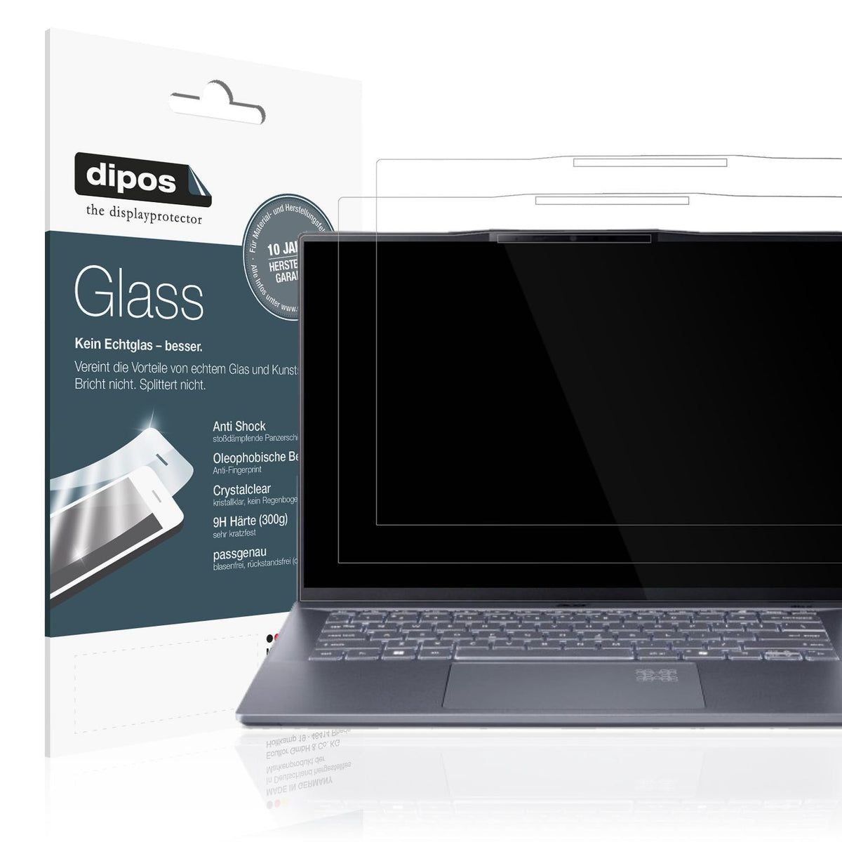 2x 9H Schutzfolie für Acer Swift AI 14 SF14-11 Pan (1)