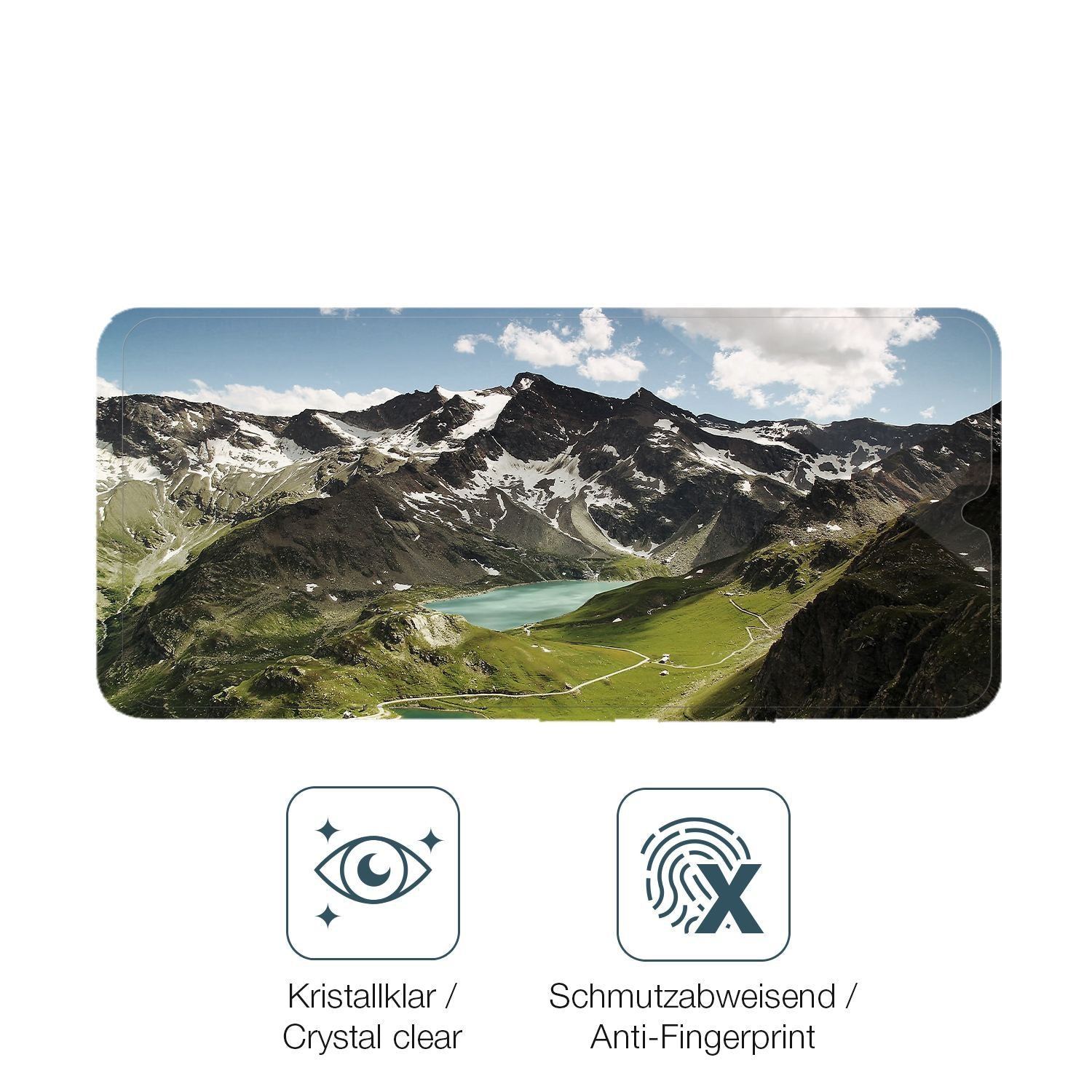 4x Schutzfolie klar für Umidigi G100x Display-Schu (4)