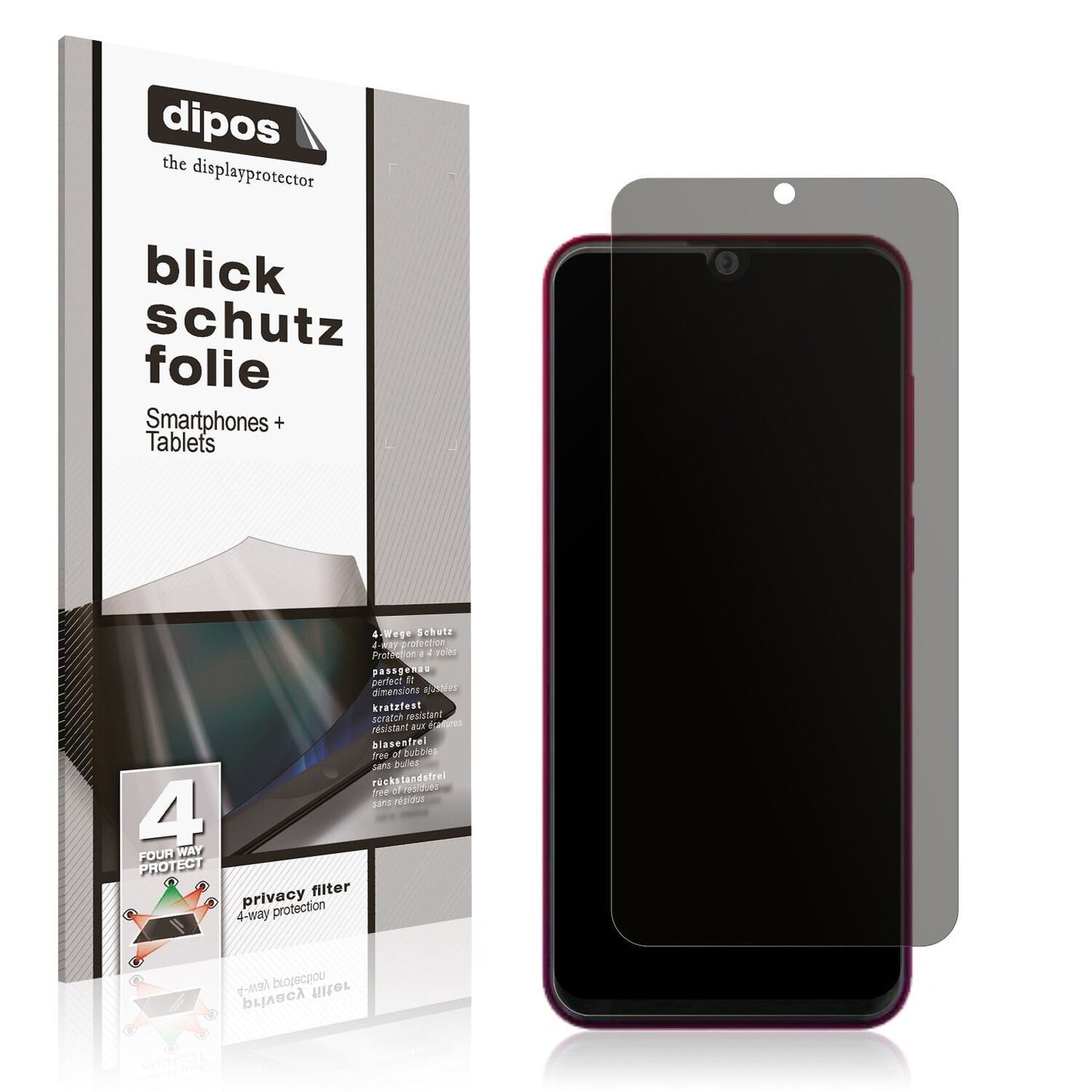 Blickschutzfolie für Walton Primo H9 matt Schutzfo (1)