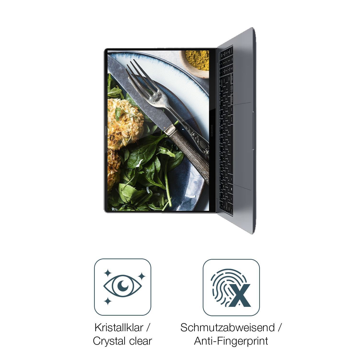 2x Schutzfolie klar für Samsung Galaxy Book 4 Pro  (4)