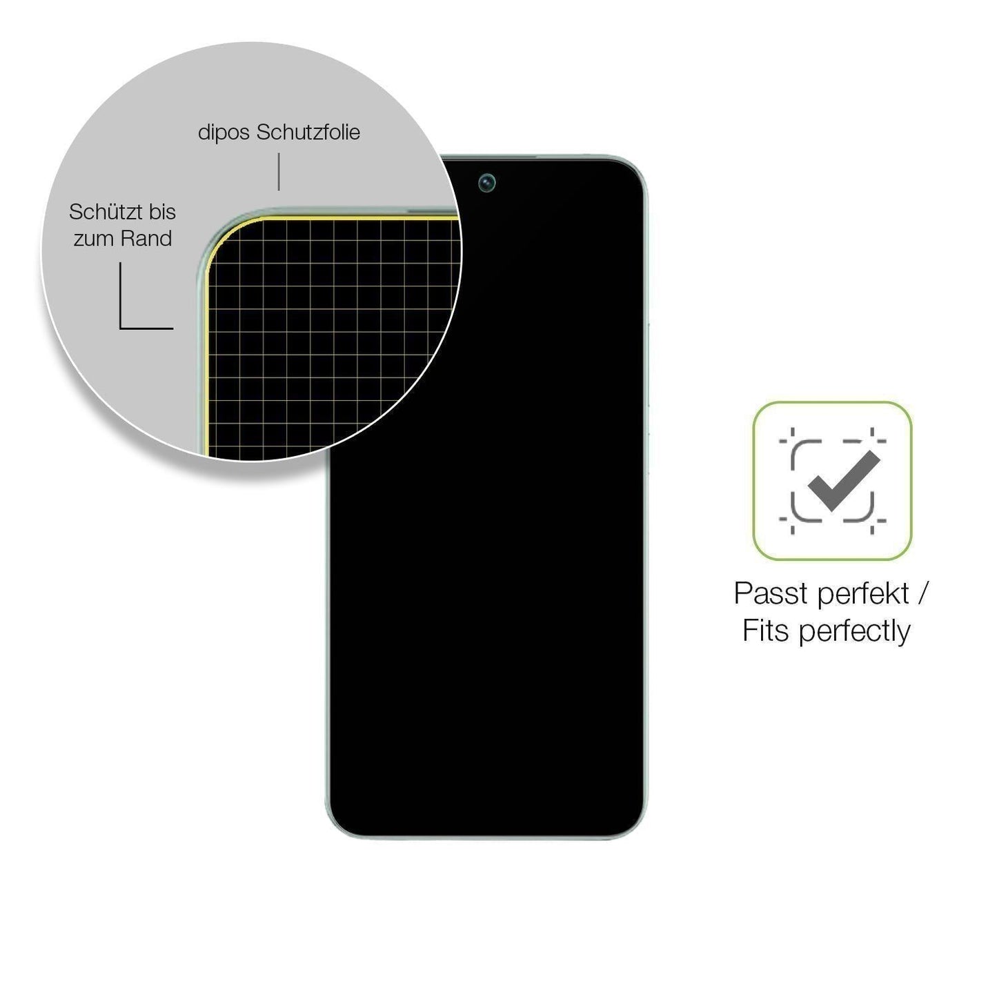 2x Full Cover Schutzfolie matt für Realme P3 5G (6)