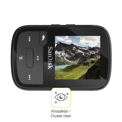 2x 3D Full Cover Schutzfolie für SanDisk Clip Spor (5)