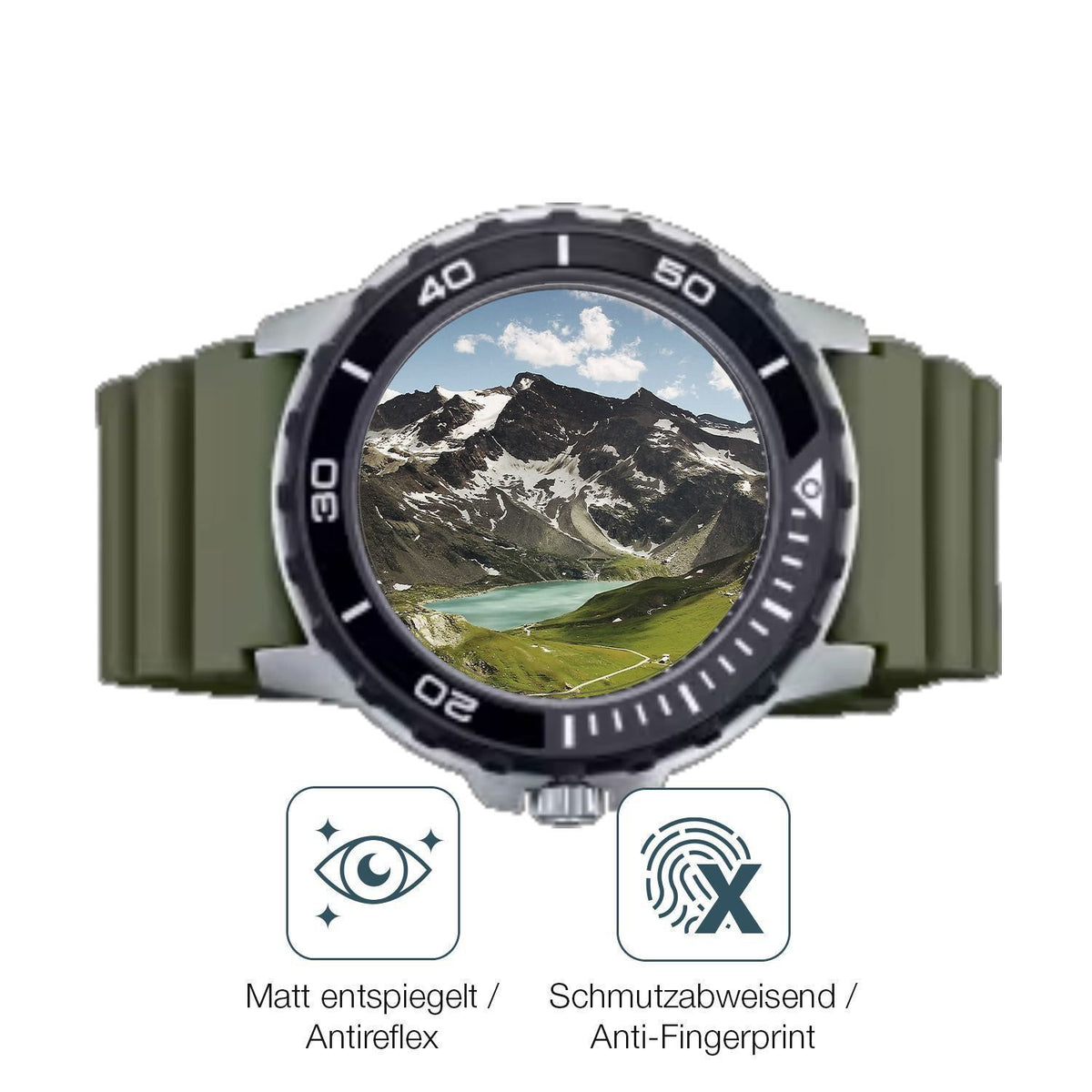 6x Schutzfolie matt für Casio MTD-125D Display-Sch (4)