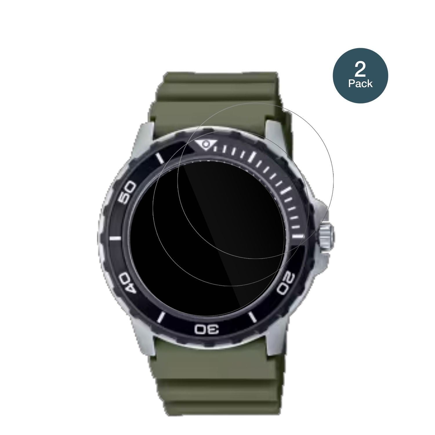 2x 9H Schutzfolie für Casio MTD-125D Panzerfolie (2)