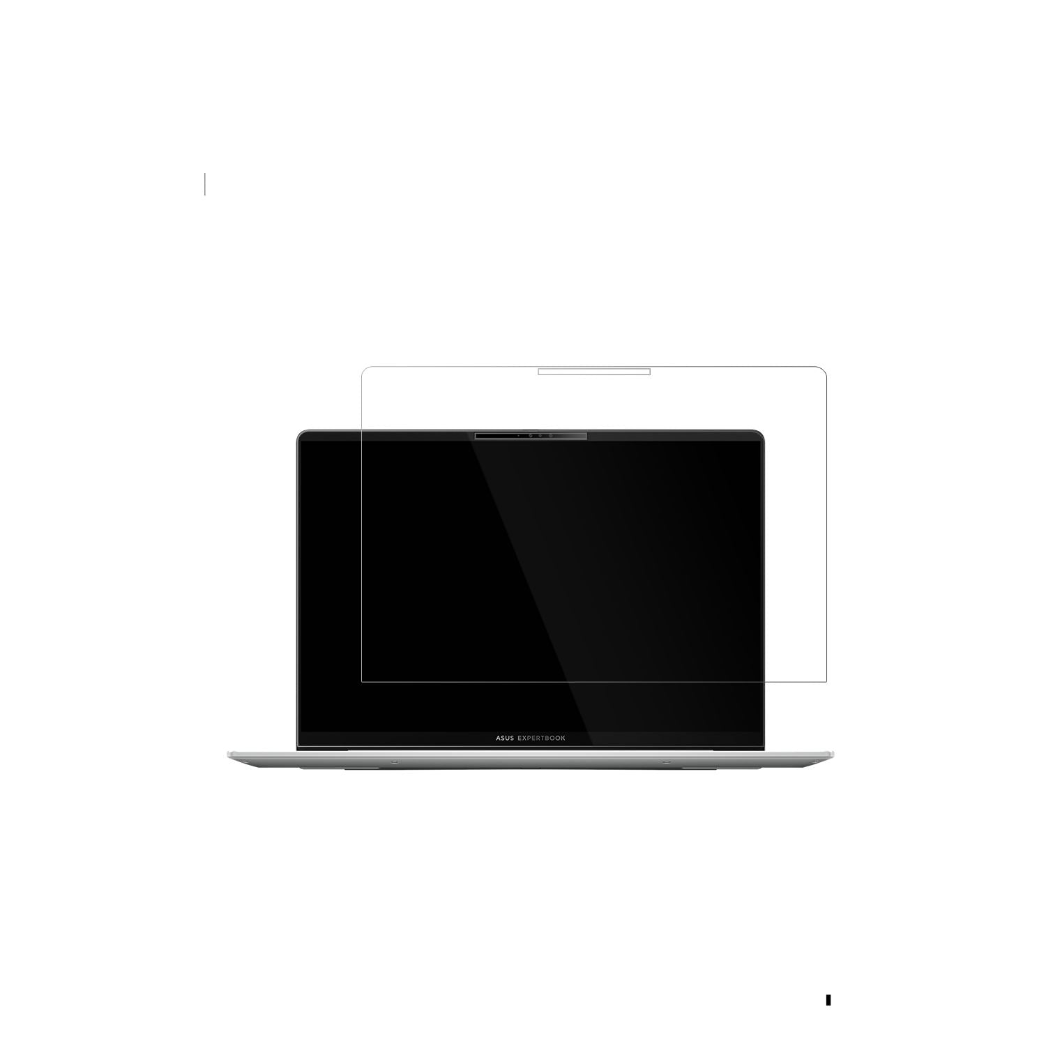 2x Schutzfolie klar für Asus Expertbook P5 V5405 D (2)