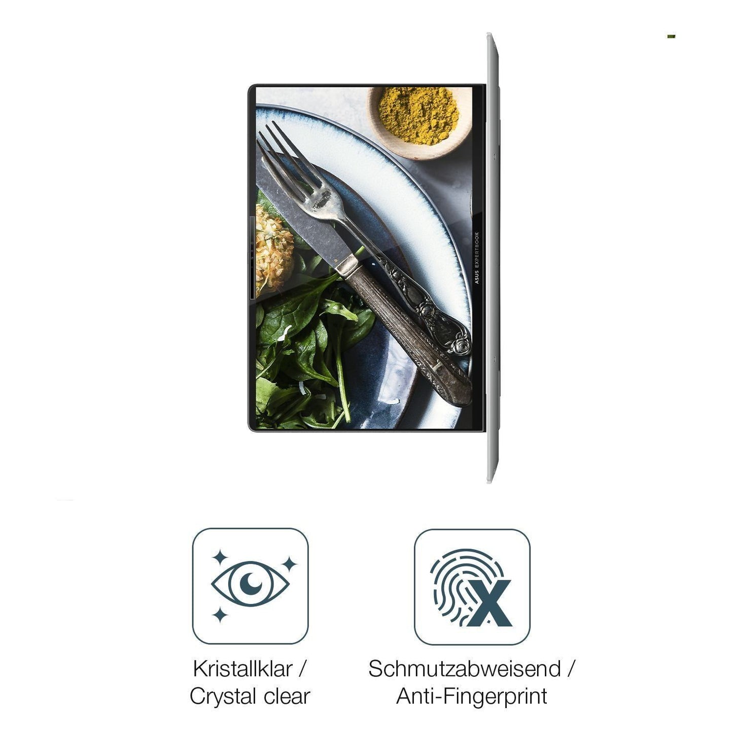 2x Schutzfolie klar für Asus Expertbook P5 V5405 D (4)