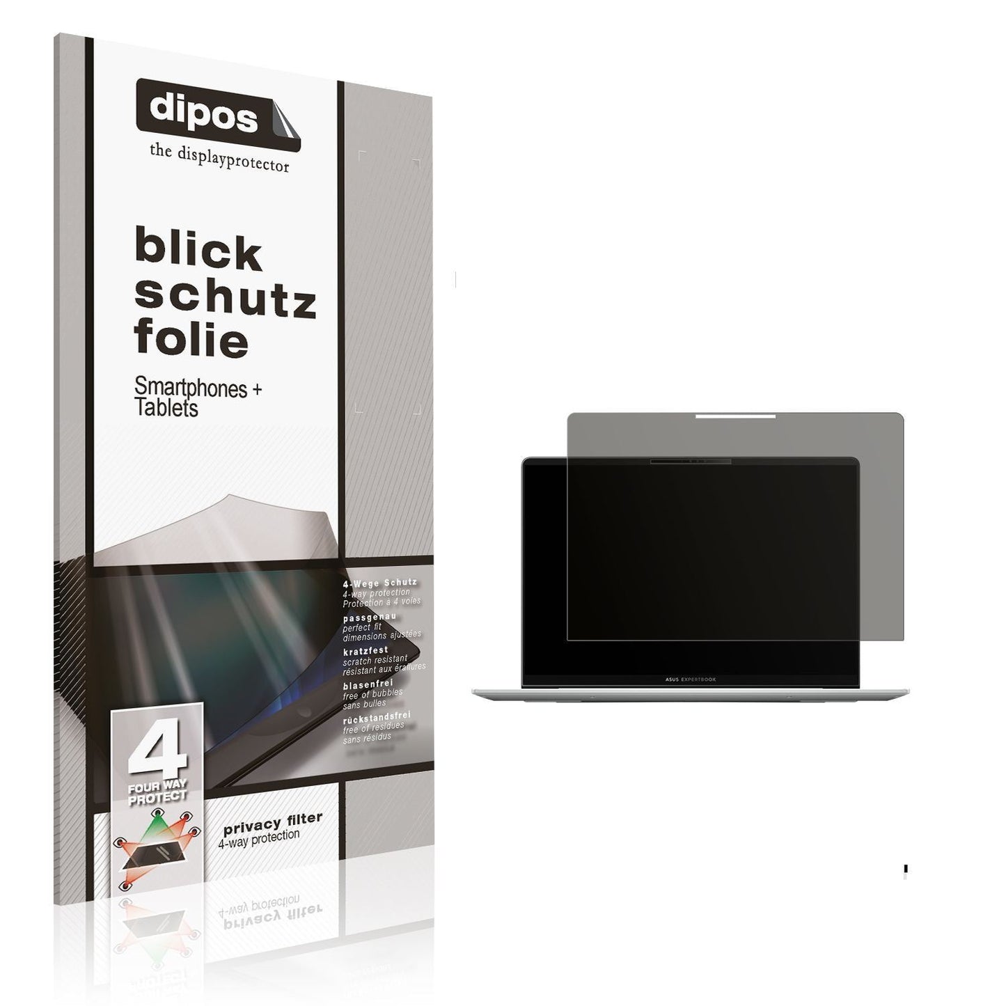 Blickschutzfolie für Asus Expertbook P5 V5405 matt (1)