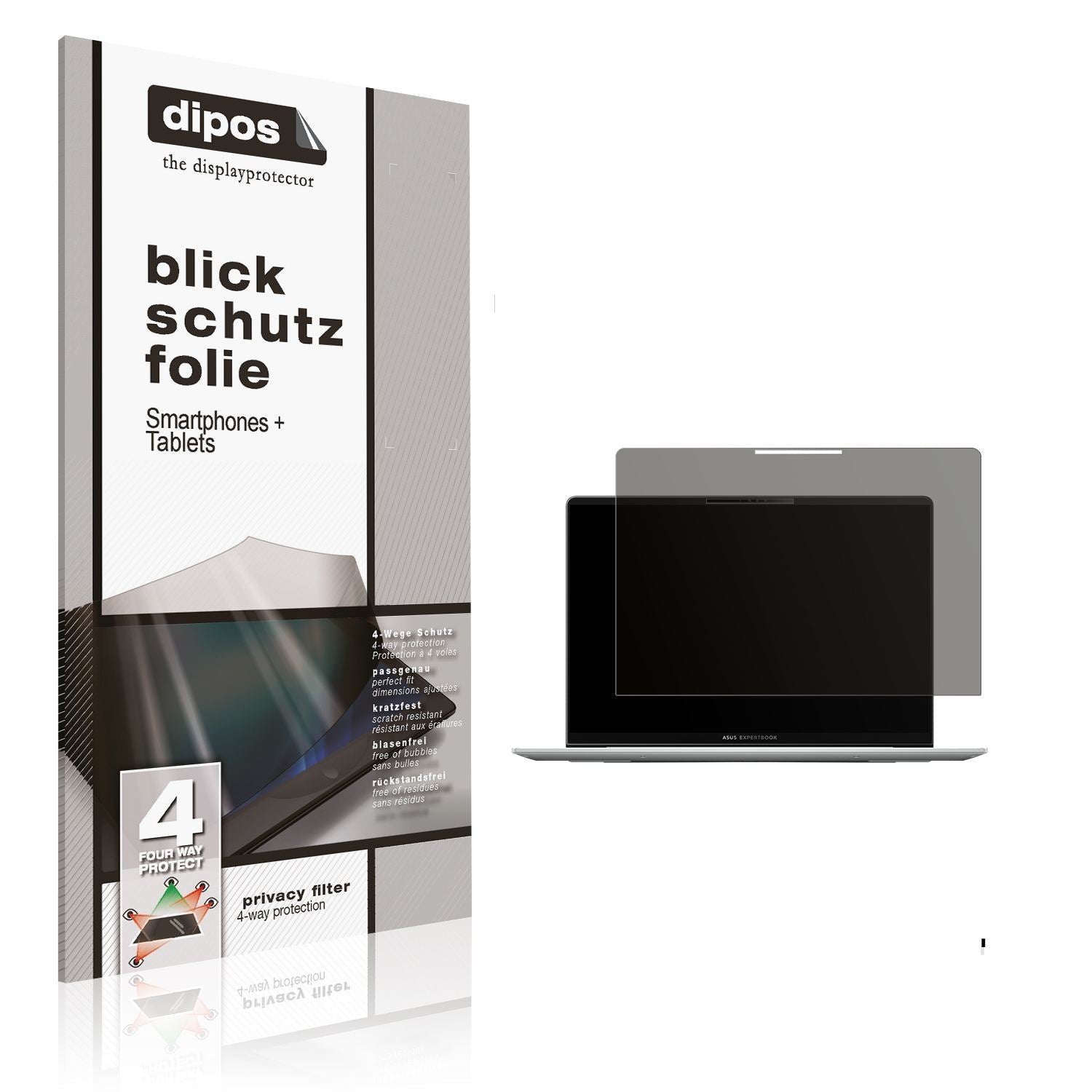 Blickschutzfolie für Asus Expertbook P5 V5405 matt (1)