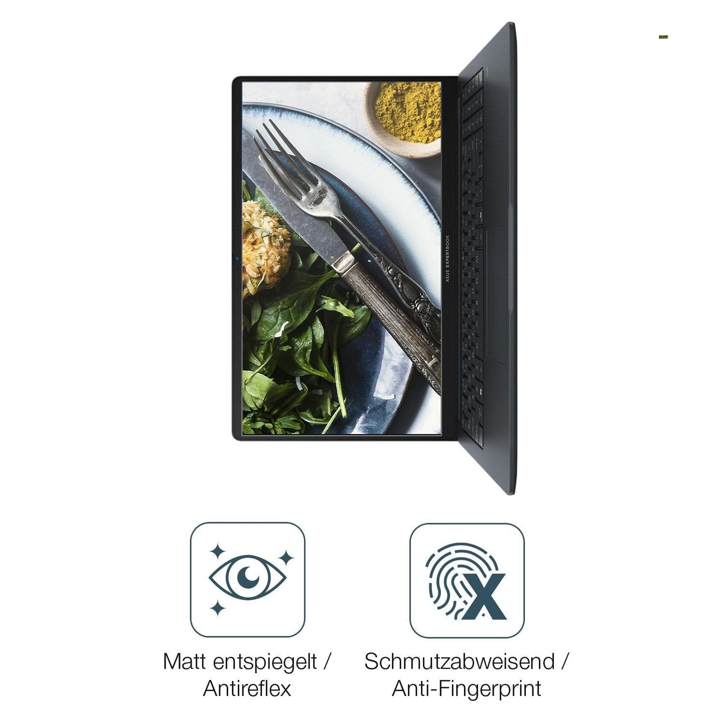 2x Schutzfolie matt für Asus Expertbook B1 BM1503  (4)