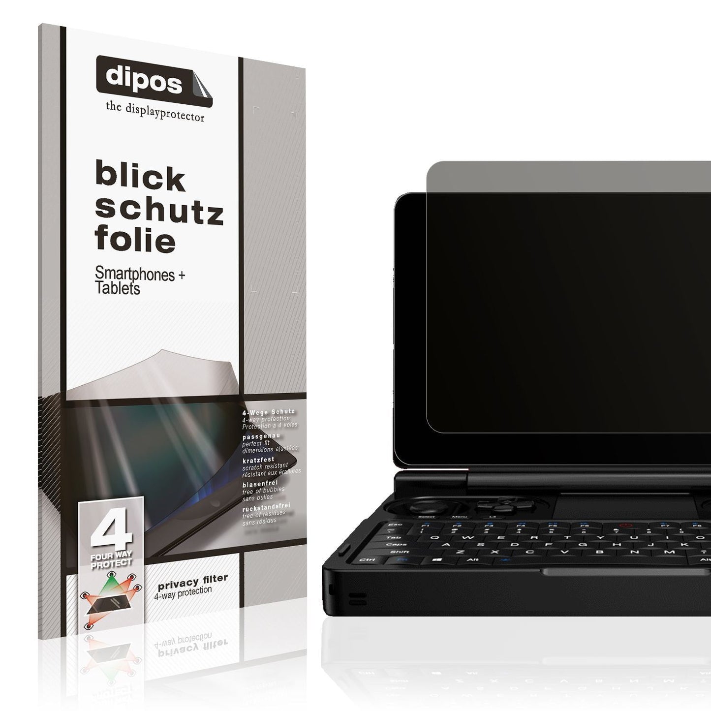 Blickschutzfolie für GPD Win Mini 2025 matt Schutz (1)
