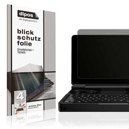 Blickschutzfolie für GPD Win Mini 2025 matt Schutz (1)